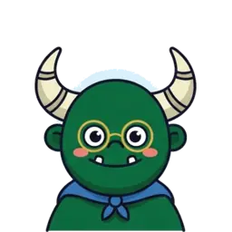 Ogrelo, le petit ogre vert à lunettes